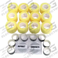 NEWSTRIPE Roller Kit: Roller Kit, (12) 2 in Rollers/(12) Asphalt Discs/(12) Concrete Discs (MPN 10000729). Key specifications — Includes: (12) Asphalt Discs; Product Type: Roller Kit.
