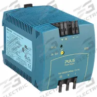 PULS DC Power Supply: DIN Rail, 95 W Output Power - Rated, 4 A Current - Output, Single Phase (MPN ML95.100). Key specifications — attr1044898: Single; attr1044874: Plastic; attr1044879: 290V DC; attr211400: PULS.