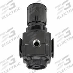 SPEEDAIRE Compressed Air Regulator: Aluminum, 1/4 in NPT, 144 cfm, 5 psi to 150 psi, Nonrising (MPN 4ZM18). Key specifications — attr111664: No; attr111400: Intermediate Duty; attr111627: SPEEDAIRE.