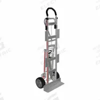MAGLINER Appliance Hand Truck: 600 lb, Single-Loop, Silver, Aluminum, Pneumatic, 59 in Handle Ht (MPN HDARB1CM2E-12WL). Key specifications — Brand: MAGLINER.