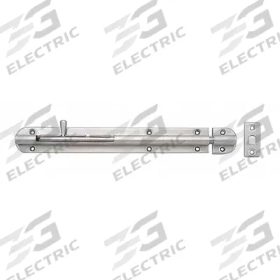 SUGATSUNE Door Bolt: Spring Bolt, 1 5/8 in Ht, 13 in Wd - Door Bolts