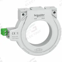 SCHNEIDER Ground Fault Sensor: Equipment Monitoring and Control (MPN 50438). Key specifications — attr868153: RH99P; attr868155: Closed Toroid; attr868152: SCHNEIDER.