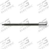 PROTO Socket Bit: 3/8 in Drive Size, Ball Hex Tip, 1/8 in Tip Size, 6 3/32 in Overall Lg, SAE (MPN J4904BD). Key specifications — attr1204765: Fixed Insert; attr1204767: PROTO.