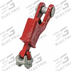 CROSBY Wire Rope Clevis Fitting: 3/8 in Compatible Rope Dia, Wire Strand Core, Steel, Painted (MPN 1035000). Key specifications — Compatible Core Type: Wire Strand Core; Material: Steel; Brand: CROSBY.