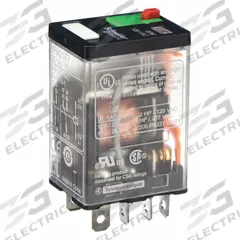 SCHNEIDER General Purpose Relay: Socket Mounted, 15 A Current Rating, 120V AC, DPDT, D Socket (MPN RPM21F7). Key specifications — Brand: SCHNEIDER; Base Type: Square; Mounting Style: Plug-In; Pin Shape: Flat; Electrical Connection: Quick-Connect; Manufacturer Part Number: RPM21F7; Series: Harmony™ RPM Series.