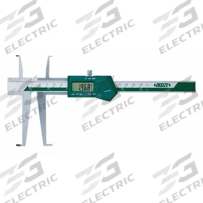 INSIZE Inside Groove Digital Caliper: 6 in to 6 in /9 mm to 150 mm, Cabled - Digital Calipers for Inside Groove & RTJ Groove Diameters