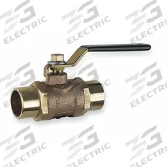 MILWAUKEE VALVE Butterfly Disc Valve: 2 in Pipe Size, Solder, 175 psi Max. Pressure (CWP), Bronze (MPN BB2-352 2). Key specifications — Brand: MILWAUKEE VALVE; Handle Type: Lever.
