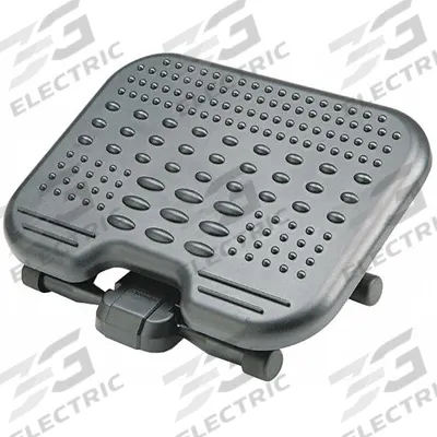 ABILITY ONE Foot Rest: Plastic, Black, 17 in Overall Lg, 13 in Overall Wd - Footrests