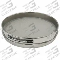 HUMBOLDT Standard Stainless Steel Cloth Test Sieve: Stainless Steel, 8 in Outside Dia, 1 in Ht (MPN 5FWT8). Key specifications — Screen Material: Stainless Steel; Brand: HUMBOLDT; Frame Material: Stainless Steel; Standards: AASHTO M92; US Standard Screen Size: #80.