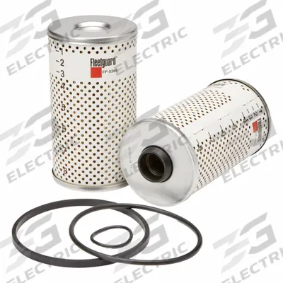 FLEETGUARD Automotive Fuel Filter: 14 3/16 in Overall Lg, 3 13/16 in Outside Dia - Cartridge Fuel Filters
