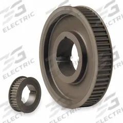 CONTINENTAL Pulley: Curvilinear, Bushed, For 12 mm Belt Wd, 22 Teeth, 8 mm Pitch, Cast Iron (MPN 22G-8M-12-1008). Key specifications — Brand: CONTINENTAL; Finish: Black Oxide; For Bushing Size: 1008.