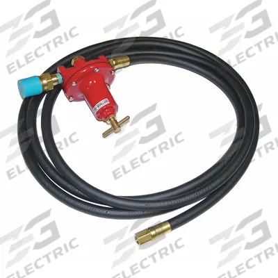 HEAT WAGON Regulator and Hose Assembly: LPA3030 Mfr Part # - Replacement HVACR Pumps, Valves & Tubing