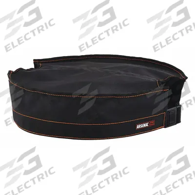 ERGODYNE Bucket Top: 16 in W x 16 in H x 16 in L, Black - Bucket Bag Hooks & Covers