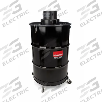 SHOP-VAC Shop Vacuum: Wet/Dry, Not HEPA Rated, 55 gal Tank Size, Steel, 1 1/2 in Hose Dia - Drum-Top Vacuums