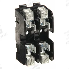 MERSEN Fuse Block: Open Block Design, 2 Pole, 600 V AC, Box Lug, Non-Indicating (MPN 60307T). Key specifications — Brand: MERSEN.