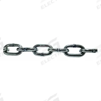 PEWAG Straight Chain: 5/16 in Chain Trade Size, 30 Chain Grade, 316 Stainless Steel - Corrosion-Resistant Grade-30 Load-Securing Chains