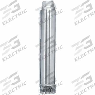 LITTLE GIANT Submersible Well Pump Head: For 4 in Well Pipe Dia., Stainless Steel, 88 gpm - Pump Heads for Submersible Deep Well Pumps
