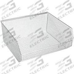 QUANTUM STORAGE SYSTEMS Hang and Stack Bin: 16 1/4 in x 14 1/2 in x 7 in, Silver, Stacking Capable (MPN QMB550C). Key specifications — Electrostatic Discharge: Not Electrostatic Discharge Conductive; Brand: QUANTUM STORAGE SYSTEMS; % Recycled Content: 0%.