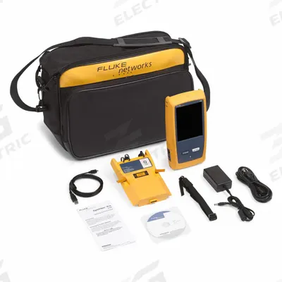 FLUKE NETWORKS Optical Time Domain Reflector: OptiFiber Pro, OFP2-100-Q/GLD, Quad (SM/MM) - Optical Time Domain Reflectometers (OTDRs)
