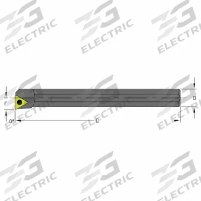 ULTRA-DEX USA Indexable Boring Bar: S05G STFCL1.2 (MPN 957-000-233) - Indexable Boring Bars