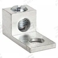 BURNDY Mechanical Connector: For Wire Size 14 AWG – 6 AWG, 1 Wire Terminations, For Stud Size 1/4 in (MPN KA6U). Key specifications — Brand: BURNDY; Lug Material: Tin-Plated Aluminum.
