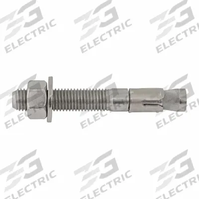 DEWALT Sleeve Anchor: 5 1/2 in Overall Lg, 3/4 in Dia, 3/4"-10 Thread Size, Stainless Steel - Hex-Head Sleeve Anchors