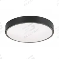 LED Flush Mount: 11 5/8 in Dia, Black, 3 in Ht, 1,800 lm, 3000K/3500K/4000K, 22 W, 120V AC, Octavia (MPN OTVF1218LAJD1BK). Key specifications — Voltage: 120V AC; Brand: AFX INC.; For Bulb Type: Integrated LED; Includes Bulb: Yes; Color Temperature: 4000K; Housing Finish/Color (Broad): Black.