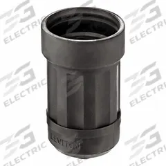 LEVITON Boot: Locking Plug, Connectors (MPN 6018). Key specifications — attr1367893: LEVITON; attr1377286: Locking Plug; attr1377287: Connectors.