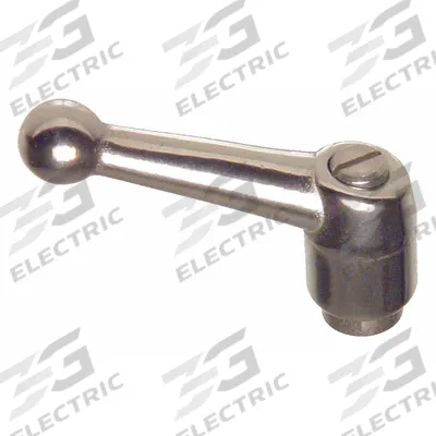 APPROVED VENDOR Adjustable Handle: SS, 5/16"-18 - Corrosion-Resistant Ball-Style Adjustable Handles with Threaded Hole