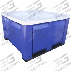 DECADE PRODUCTS Bulk Container Lid: 48 in x 48 in, White, Plastic (MPN M48L-110). Key specifications — Brand: DECADE PRODUCTS; Material: Plastic; Compatible Manufacturer Model Number: M48SYL6.