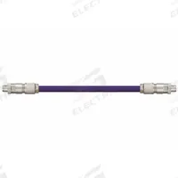 READYCABLE Ethernet Cable: Cat5e, M12 Male Straight x M12 Male Straight, 95 ft Lg, PUR, Purple, X (MPN CAT9421013-95). Key specifications — Brand: READYCABLE; Cable Jacket Color: Purple; End 1 Coding: X; End 2 Coding: X; Performance Category: Cat5e.