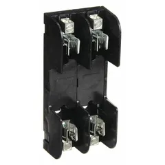 MERSEN Fuse Block: Open Block Design, 2 Pole, 600 V AC, Box Lug, Non-Indicating (MPN 60307R). Key specifications — Brand: MERSEN.