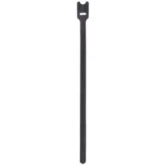 VELCRO BRAND Hook-and-Loop Cable Tie: 2 ft Lg, 7.00 in, 1.75 in Wd, Nylon/Polypropylene, 15 PK (MPN 175617). Key specifications — Max. Bundle Dia.: 7.00 in; Material: Nylon; Color: Black; Brand: VELCRO BRAND.