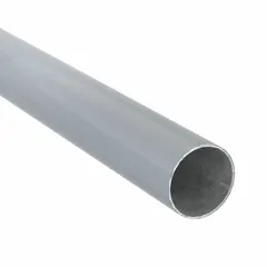 EMT Conduit - Standard: Steel, Galvanized, 1/2 in Trade Size, 5 ft Nominal Lg (MPN 869608). Key specifications — Color: Gray.