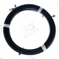 IDEAL Fish Tape: 200 ft Lg, Flat Tape Shape, Formed Hook End Style, 12 in Case Dia, 31-052. Key specifications — attr306613: 31-052; attr306630: Blued-Steel; attr306616: IDEAL; attr544274: 12 in.