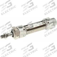 SMC Round Body Cylinder: 20 mm Bore, 25 mm Stroke, Non-Repairable, Stainless Steel, Basic Mounting (MPN CDM2B20-25AZ1). Key specifications — attr1122958: Rotating Rod; attr942235: Carbon Steel; attr942202: SMC; attr942209: Aluminum; attr942227: Basic; attr942243: CM2-Z1.