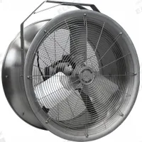 PATTERSON Fan Head: 18 in Blade Dia, 1 Speeds, 115/208 to 230V AC, 1/2 hp Motor, Non-Oscillating (MPN F18A-SS). Key specifications — Voltage: 115/208 to 230V AC; Brand: PATTERSON; Number of Speeds: 1; Phase: Single.