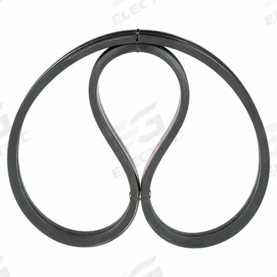 Dayton Banded V-Belt: 2/B104, 2 Ribs, 107 in Outside Lg, 15/16 in Top Wd - B Section Banded V-Belts