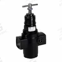 ARO Compressed Air Regulator: Aluminum, 1 in NPT, 400 cfm, 10 psi to 180 psi, T-Handle (MPN R47561-300). Key specifications — attr111664: No; attr111400: Super Duty Series Regulator; attr111627: ARO.