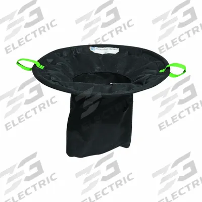 PIG Stormwater Framed Drain Insert: Floatables/Sediment, 25 in dia x 18 1/2 in H - Adjustable-Frame Insert Street Drain Filters