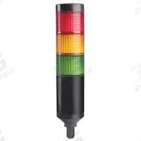 DAYTON Tower Light Assembly: 3 Tier, Amber/Green/Red, No Sounder Tier, 9 1/4 in Overall Ht, 26ZT29. Key specifications — Manufacturer Part Number: 26ZT29; Brand: DAYTON; Operating Voltage: 90 to 240V AC; Light Tier Color: Green.