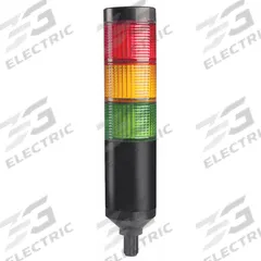 DAYTON Tower Light Assembly: 3 Tier, Amber/Green/Red, No Sounder Tier, 9 1/4 in Overall Ht, 26ZT29. Key specifications — Manufacturer Part Number: 26ZT29; Brand: DAYTON; Operating Voltage: 90 to 240V AC; Light Tier Color: Green.