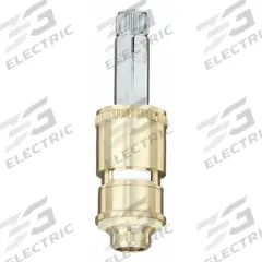T&S BRASS Cartridge: For Cerama Cartridge Without Bonnet Series, Use with Cold Water, Brass, Ceramic (MPN 011277-45). Key specifications — Compatible Series: Cerama Cartridge Without Bonnet; For Water Temperature: Cold; Compatible Brand: T&S Brass; Product Type: Cartridge; Includes: (1) Bonnet; Material: Brass.