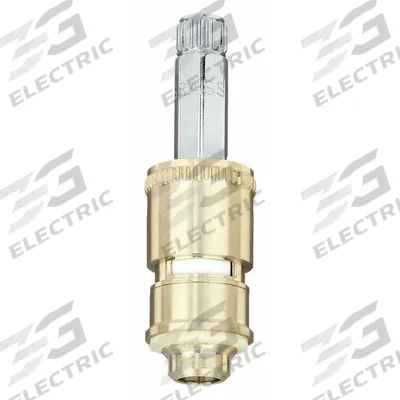 T&S BRASS Cartridge: For Cerama Cartridge Without Bonnet Series, Use with Cold Water - Disc Faucet Cartridges