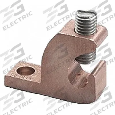 BURNDY Mechanical Connectors: 14 AWG – 4 AWG Wire Sizes, #10 Stud Size - Lay-In Lugs