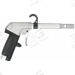 GUARDAIR Air Gun: Pistol-Grip Grip, Aluminum, 1/4 in Female NPT, 1 Nozzle(s), Straight, Focused (MPN U75XT006AA225). Key specifications — attr1328526: Aluminum; attr1328500: Extension and Nozzle; attr1328508: GUARDAIR; attr1328515: No; attr1328522: Zinc Alloy; attr1328533: Yes.