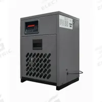 SPEEDAIRE Refrigerated Air Dryer: ISO Class 4, 100 cfm, 115V AC, 1 1/2 in NPT, 38°F Dew Point, RNC (MPN RNC-0100). Key specifications — attr109787: 115V AC; attr109807: RNC; attr109762: SPEEDAIRE.