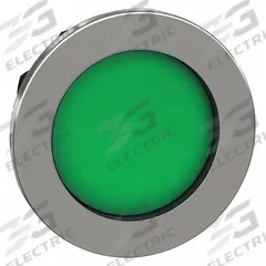 SCHNEIDER ELECTRIC Push Button Head: 30 mm Panel Size, Non-Illuminated, Metallic, Green (MPN ZB4FA36). Key specifications — Manufacturer Part Number: ZB4FA36; Compatible Operator Illumination: Non-Illuminated; Compatible with Series: XB4; Head Attachment Type: Screw-On; Head Material: Metal; Brand: SCHNEIDER.