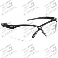 KLEENGUARD Reader Safety Glasses: Clear Lens Color, Wraparound Frame, Hard Coat, Bottom, +3.0 (MPN 28630). Key specifications — Brand: KLEENGUARD; Series: V60 Nemesis RX; Diopter Strength: +3.0; Lens Color: Clear.