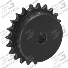 TSUBAKI Single Strand Sprocket: 40, For 1/2 in Chain Pitch, 5/8 in Bore Dia, 23 Teeth, Steel (MPN 40B23FJ). Key specifications — Brand: TSUBAKI.